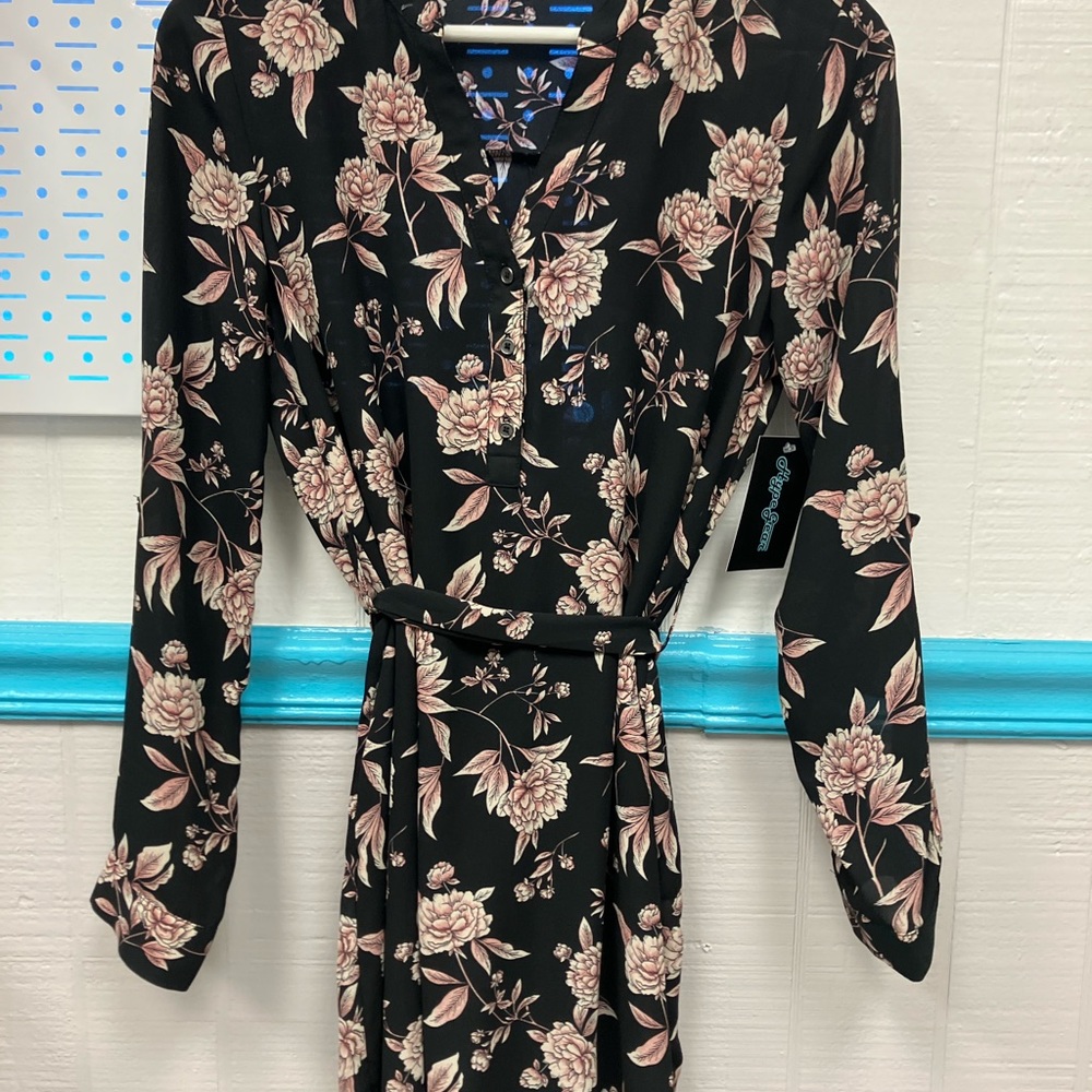 PiNk anD BLacK FLOWER
PRINT Dress
